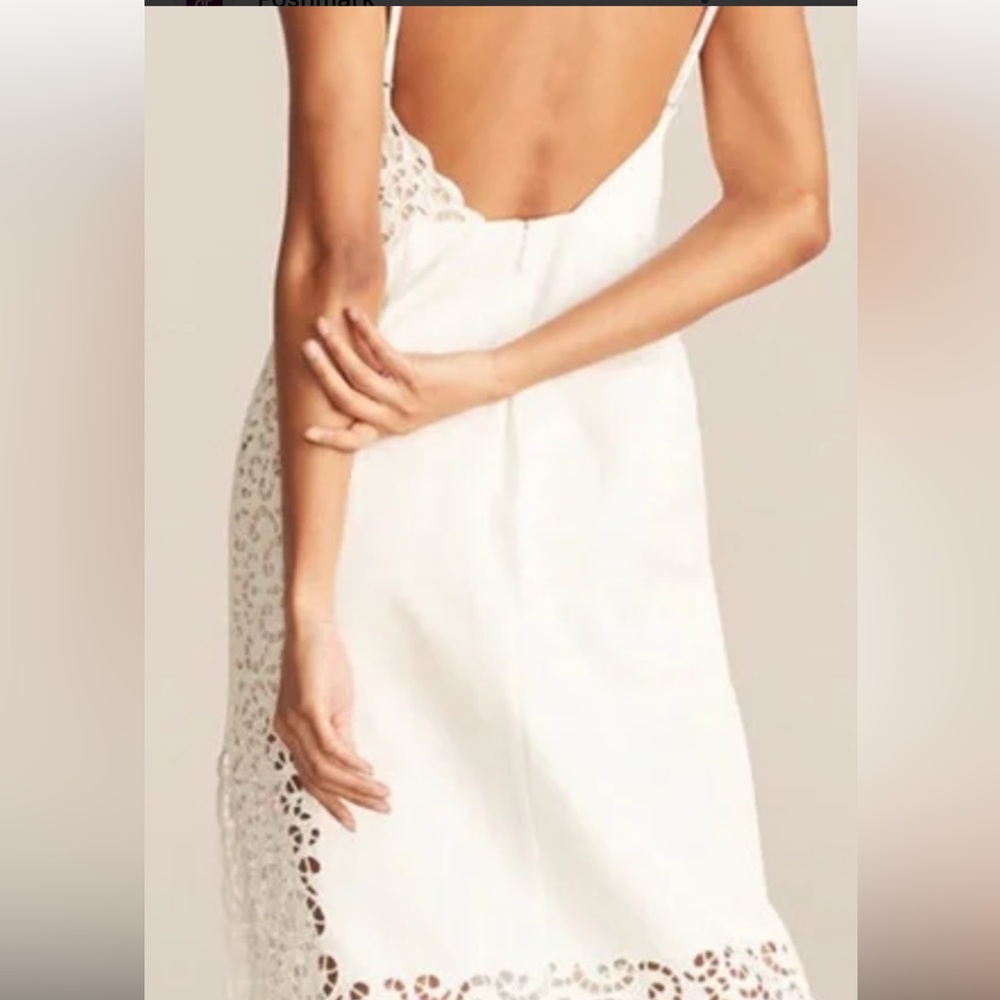 Rebecca Taylor White Cotton Dress